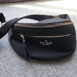 Kate Spade Black Belt Bag